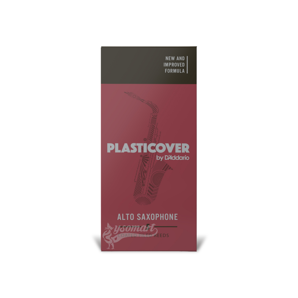D’Addario Plasticover Alto 中音薩克斯風 2.0號黑竹片 (5片裝)