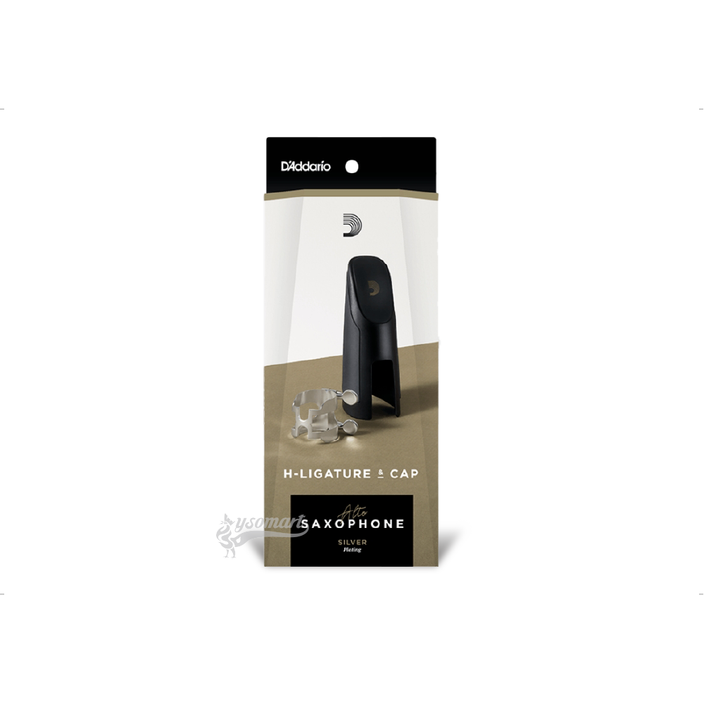 D’Addario Alto 中音薩克斯風 金色H型金屬束環+新型吹嘴蓋