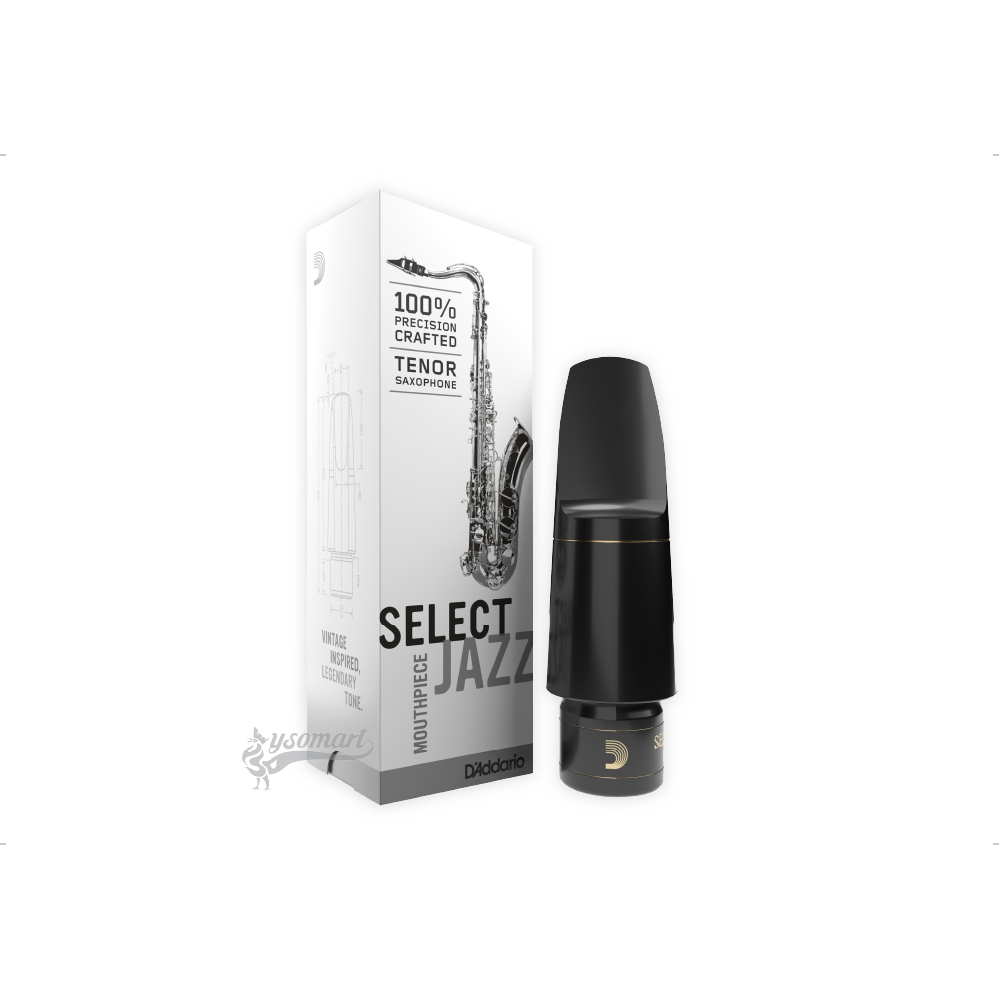 D’Addario Select Jazz Tenor 次中音薩克斯風 膠嘴 (0.100″/2.54mm)