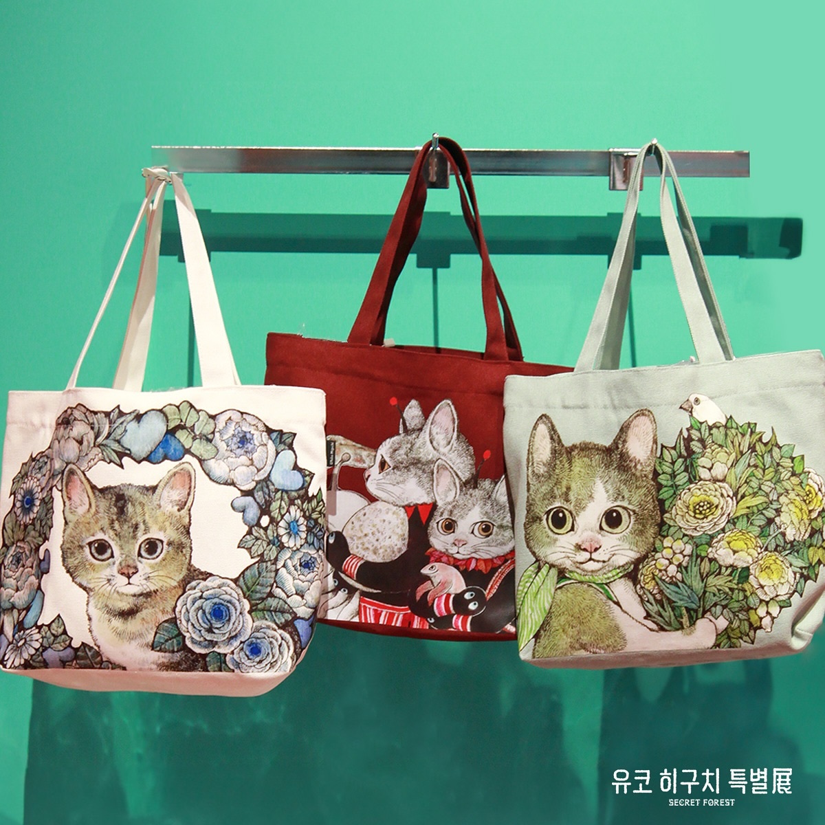 樋口裕子 托特包 首爾展限定＿Secret Forest｜日本Higuchi Yuko