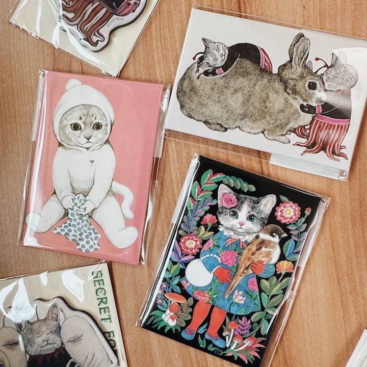 樋口裕子 四角磁鐵 首爾展限定＿Secret Forest｜日本Higuchi Yuko