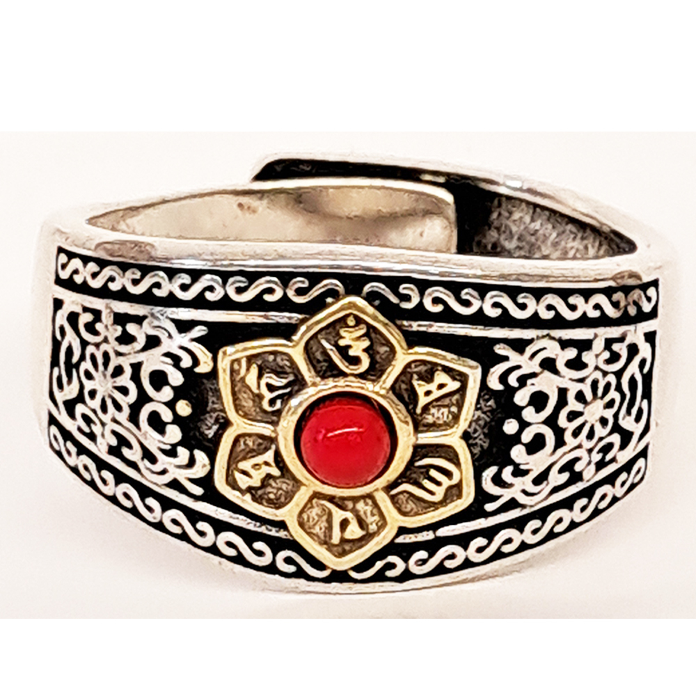 六字大明咒{藏密}戒指【十方】153879