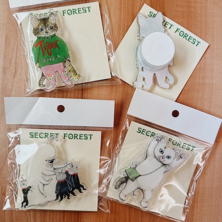 樋口裕子 壓克力手機支架 首爾展限定＿Secret Forest｜日本Higuchi Yuko