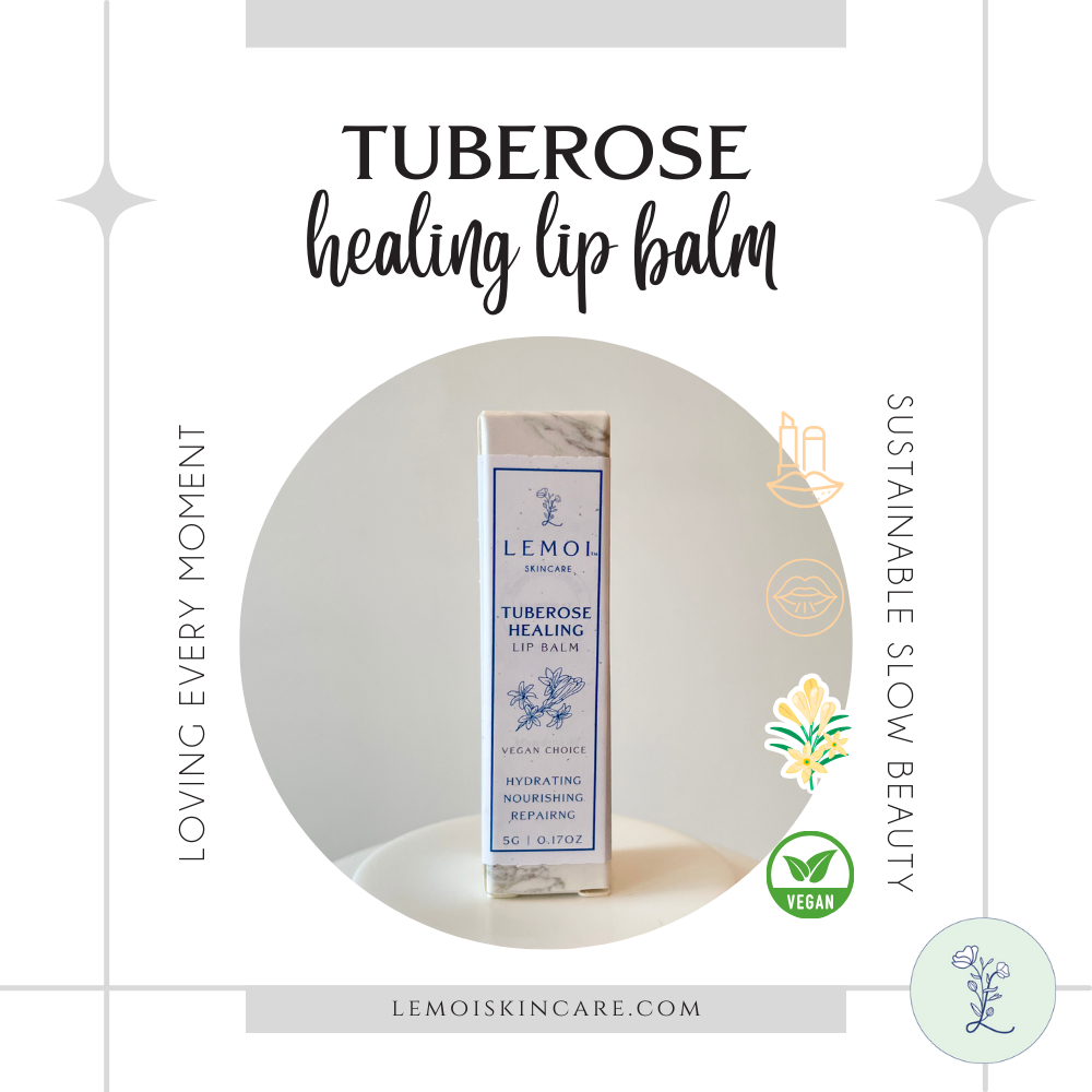 晚香玉修護純素潤唇膏