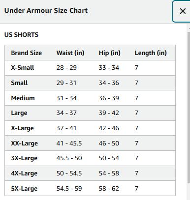 【預購】Under Armour G121017 男裝短褲 L碼