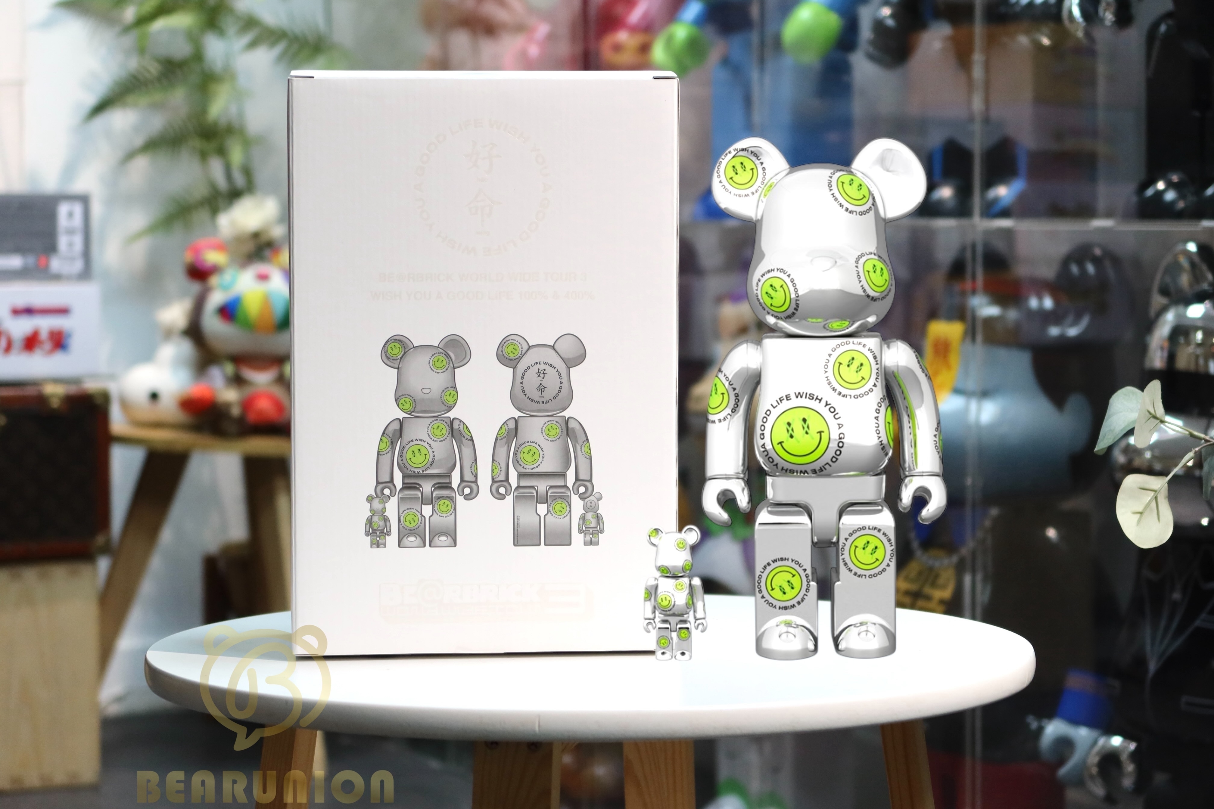 🎏預訂🎏Bearbrick 1000% WISH YOU A GOOD LIFE NICKTHEREAL