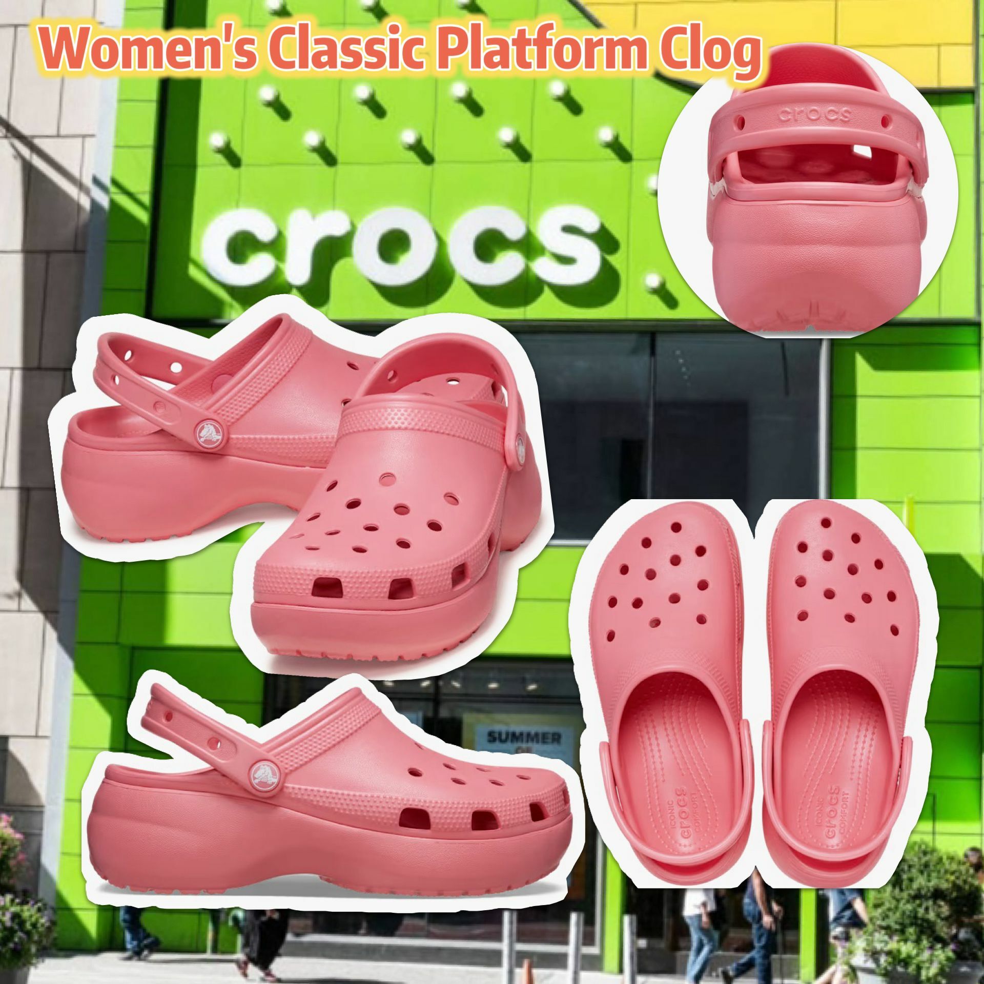 【預購】CROCS Classic G121030 女裝洞洞鞋