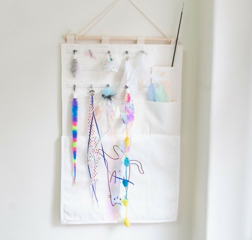 逗貓頭（棒）收納袋