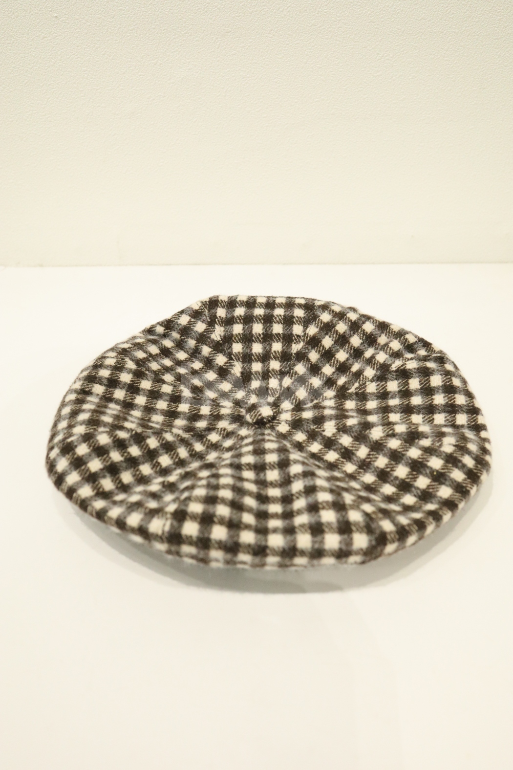 英倫格紋貝雷帽