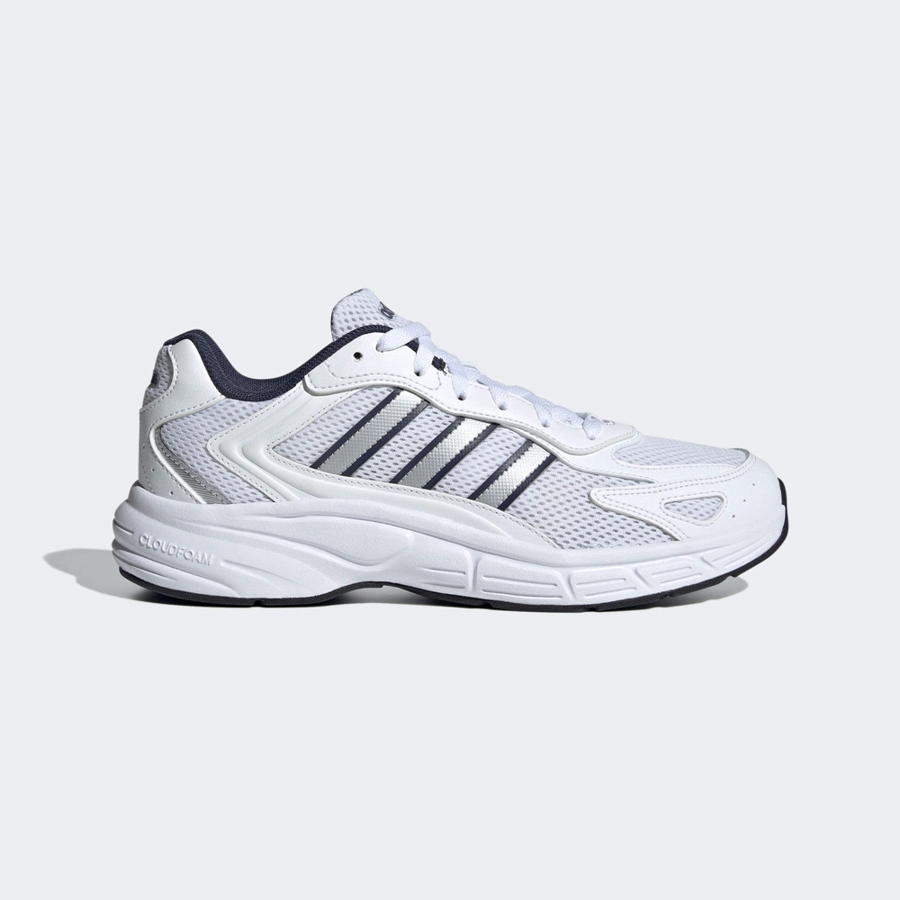 男鞋 ADIDAS ECLYPTIX 2000 白銀 復古 拼接 網布 透氣 休閒 慢跑鞋【JI4541】