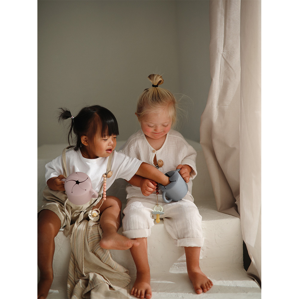 美國mushie 零食杯-Stone