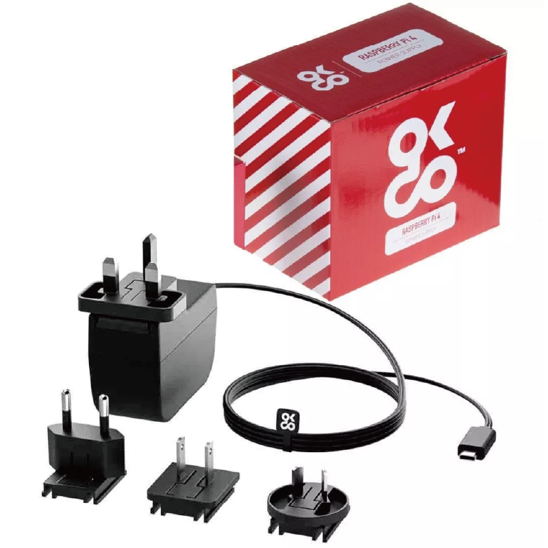 Raspberry Pi Power Supply 5.1V/3A 電源供應器