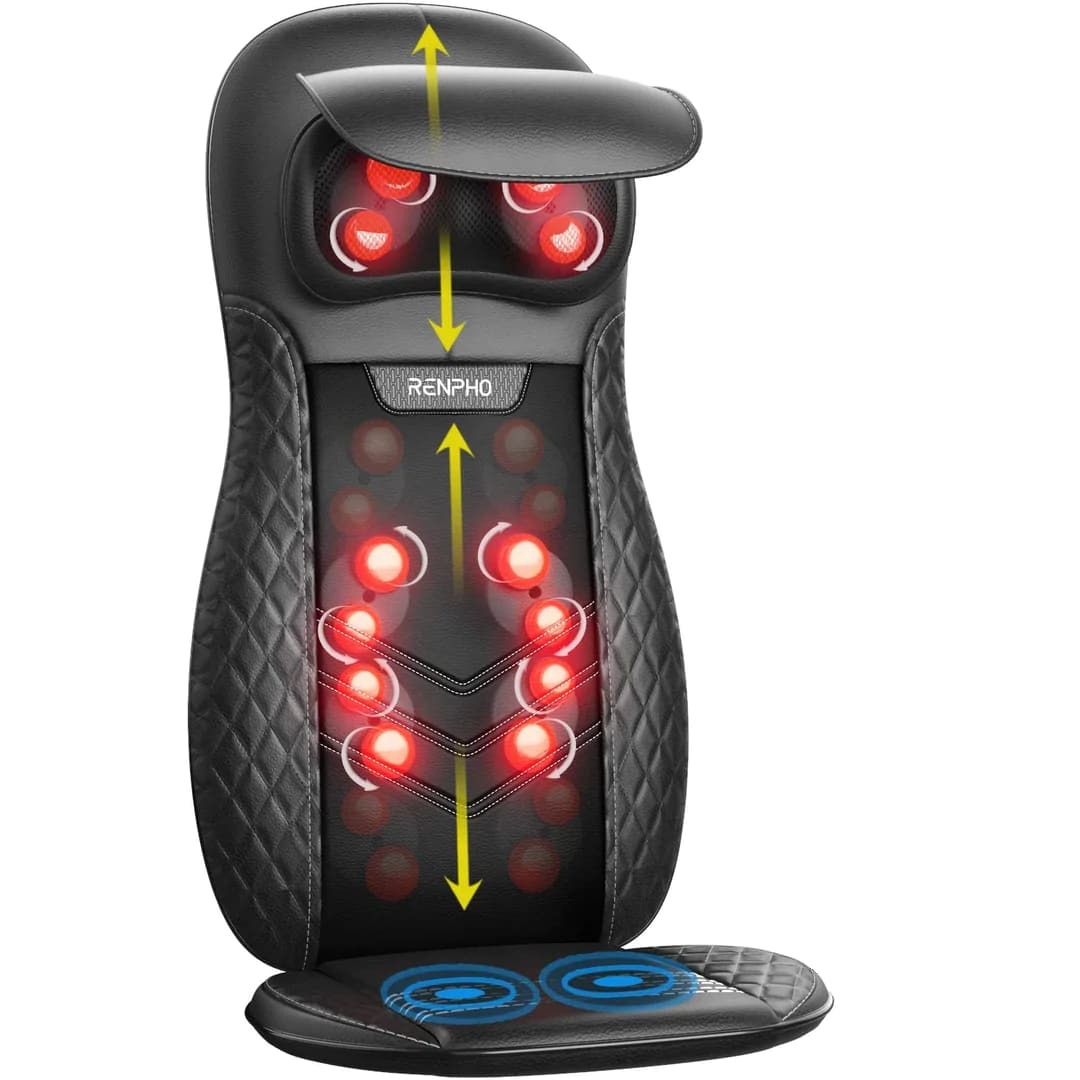 Renpho 指壓頸背按摩靠墊