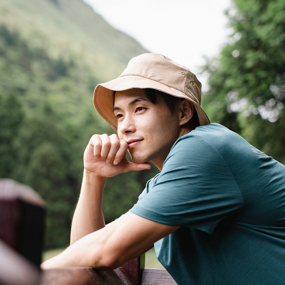 【BUFF】可收納漁夫帽-經典沙棕 / BF125343-302