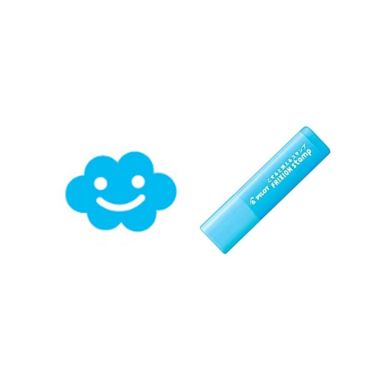 百樂 淺藍魔擦印章 雲 SPF-12-29LB