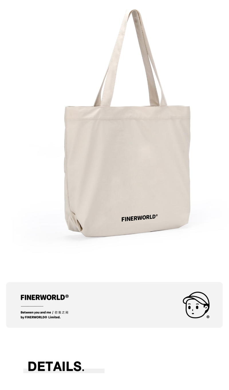Finerworld 原創漫畫單肩帆布袋