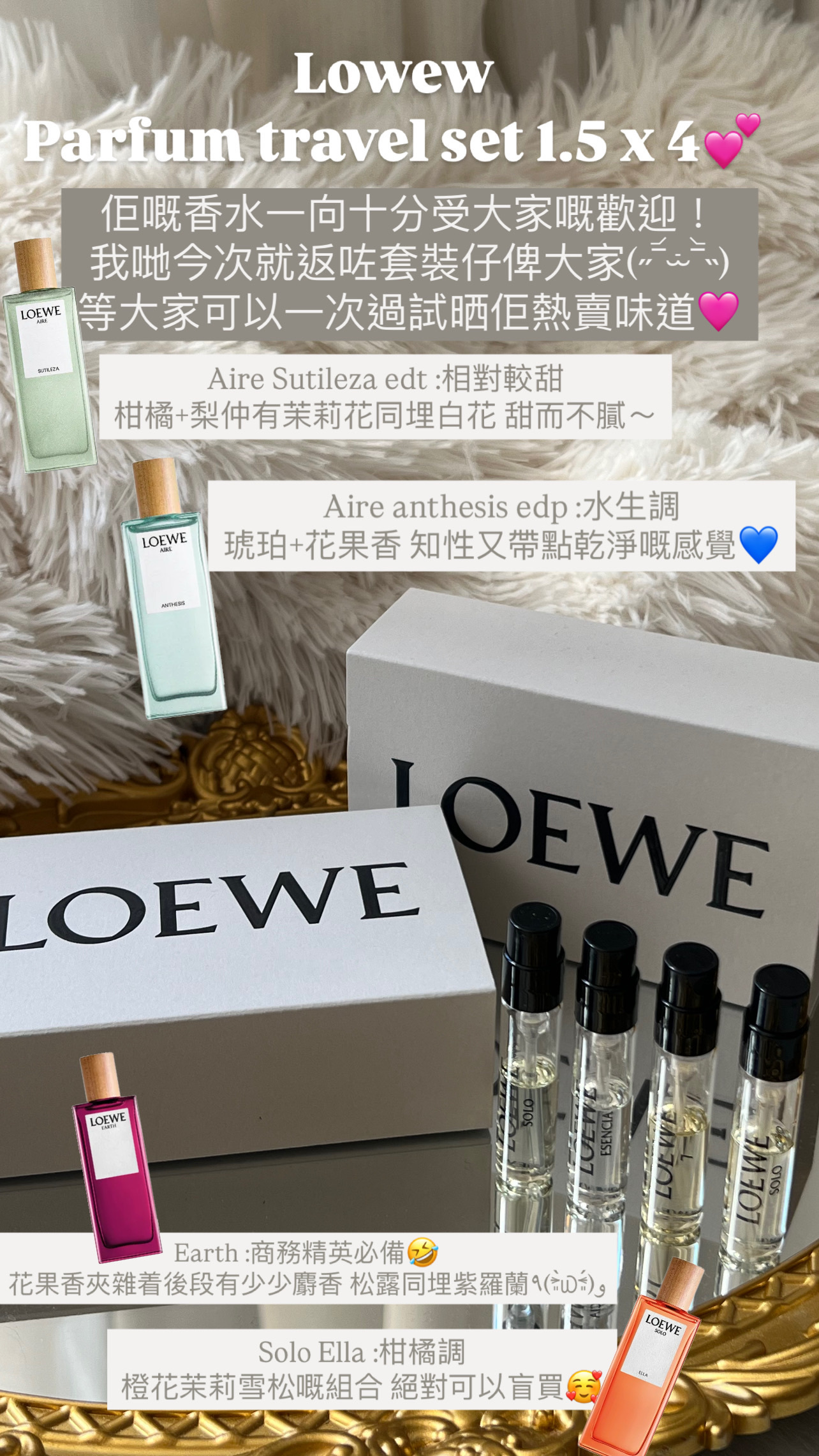 Loewe - Parfume Travel Set 1.5ml x4