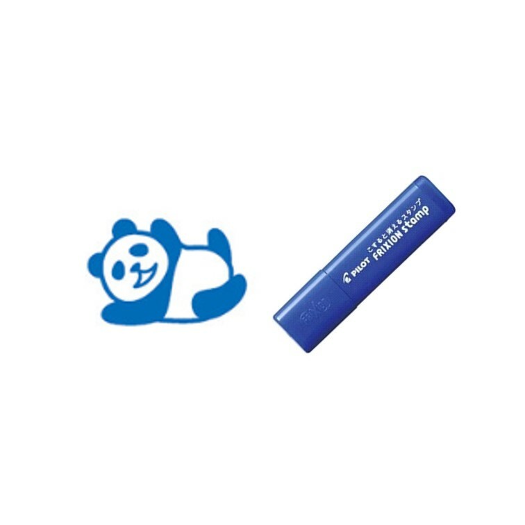 百樂 藍色魔擦印章 貓熊 SPF-12-71L