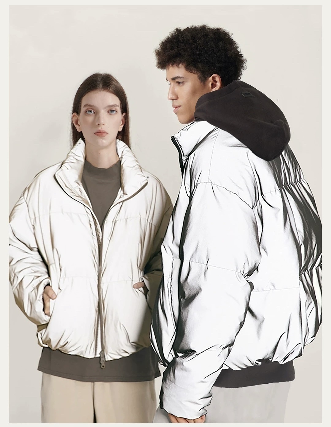 INNERSECT 三生萬物 FOG ESSENTIAL 24FW 反光面料 科技感 麵包 羽絨外套 INN24FWTDJ516