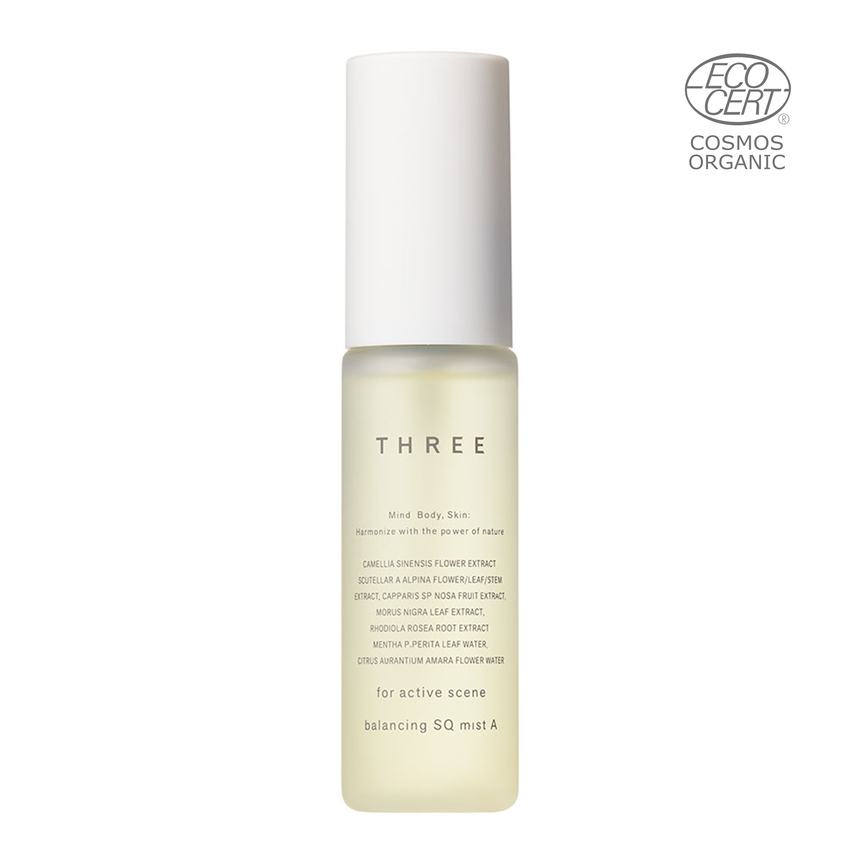 THREE Balancing SQ Mist A COSMOS ORGANIC 30ml