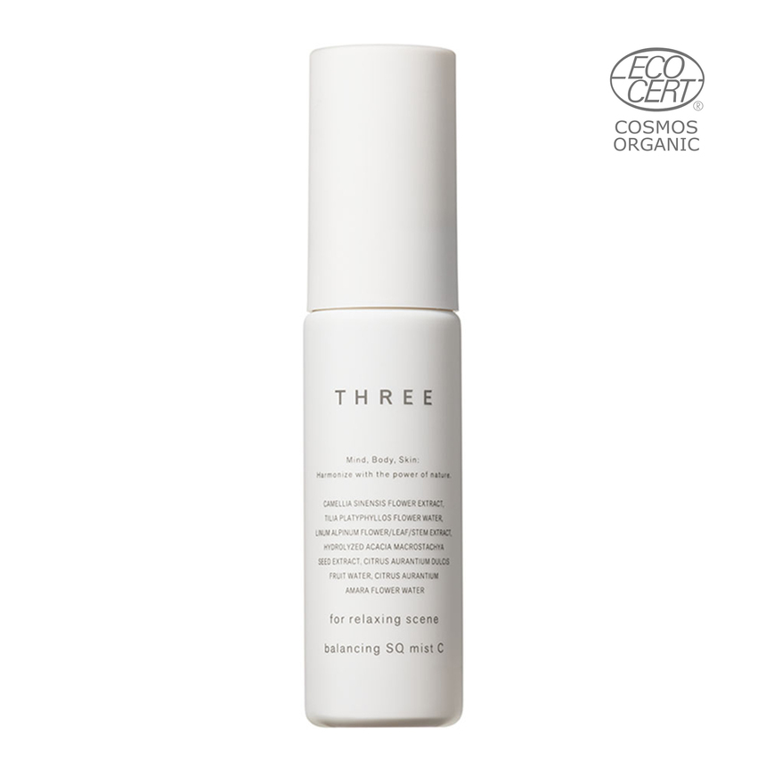 THREE Balancing SQ Mist C COSMOS ORGANIC 30ml