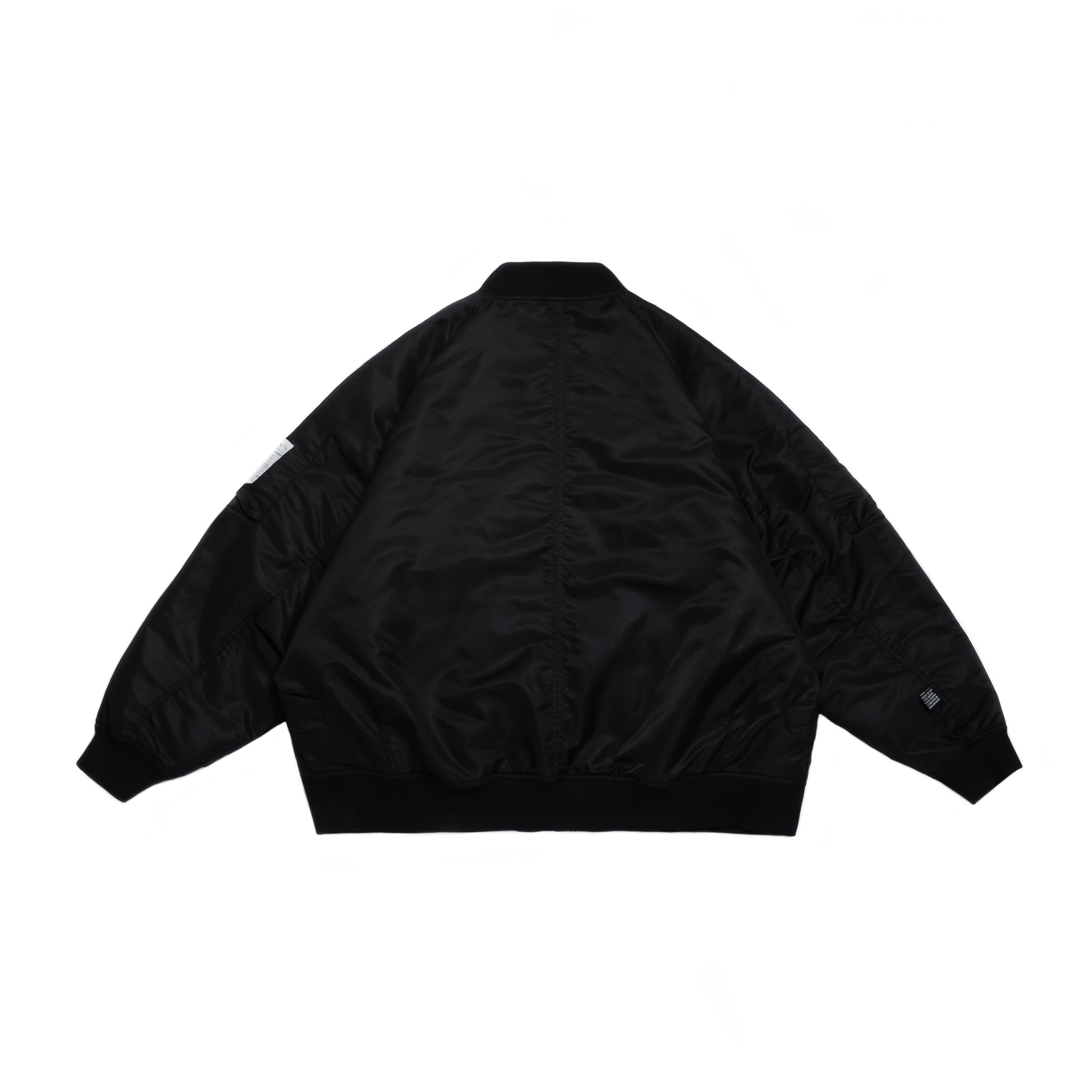 PERSEVERE WATER-REPELLENT PADDED MA-1 JACKET - BLACK