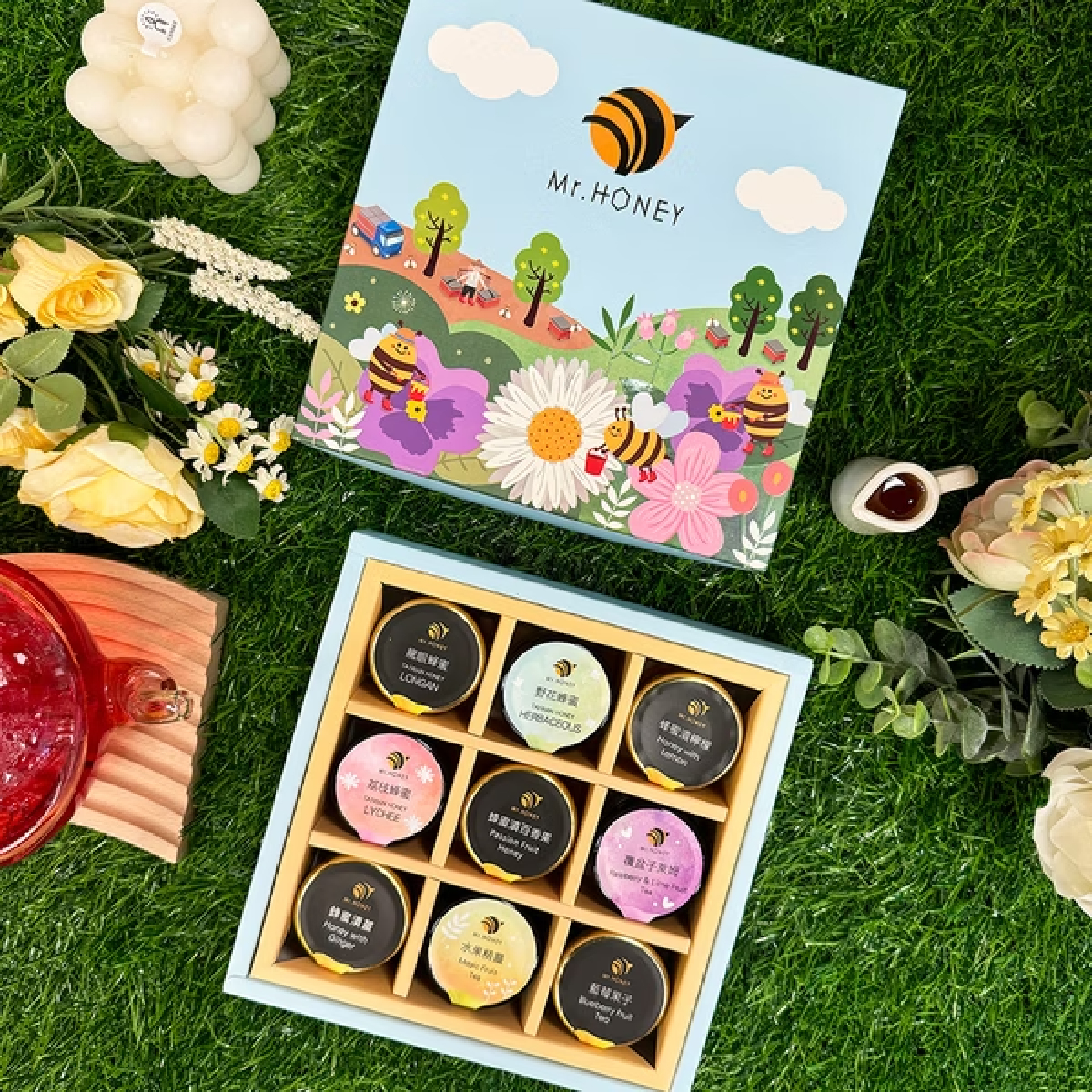 蜂蜜先生 甜心禮盒-九入