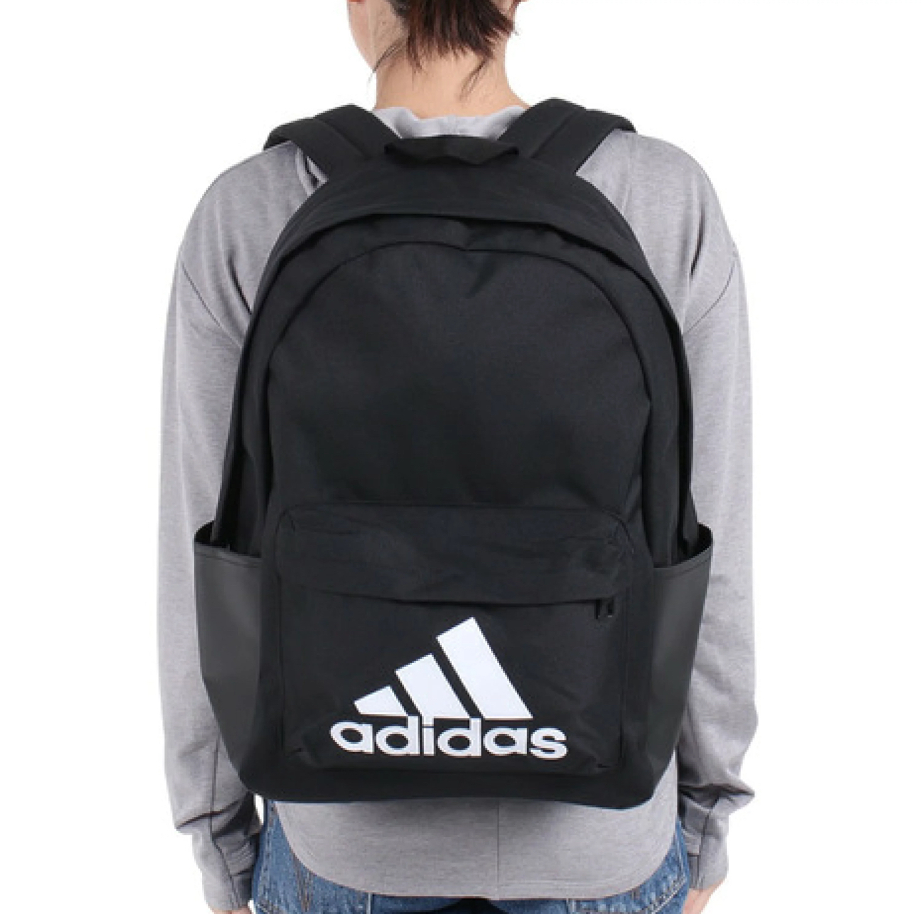 【預購】 J1211901 adidas 黑色雙肩包（日本限定）