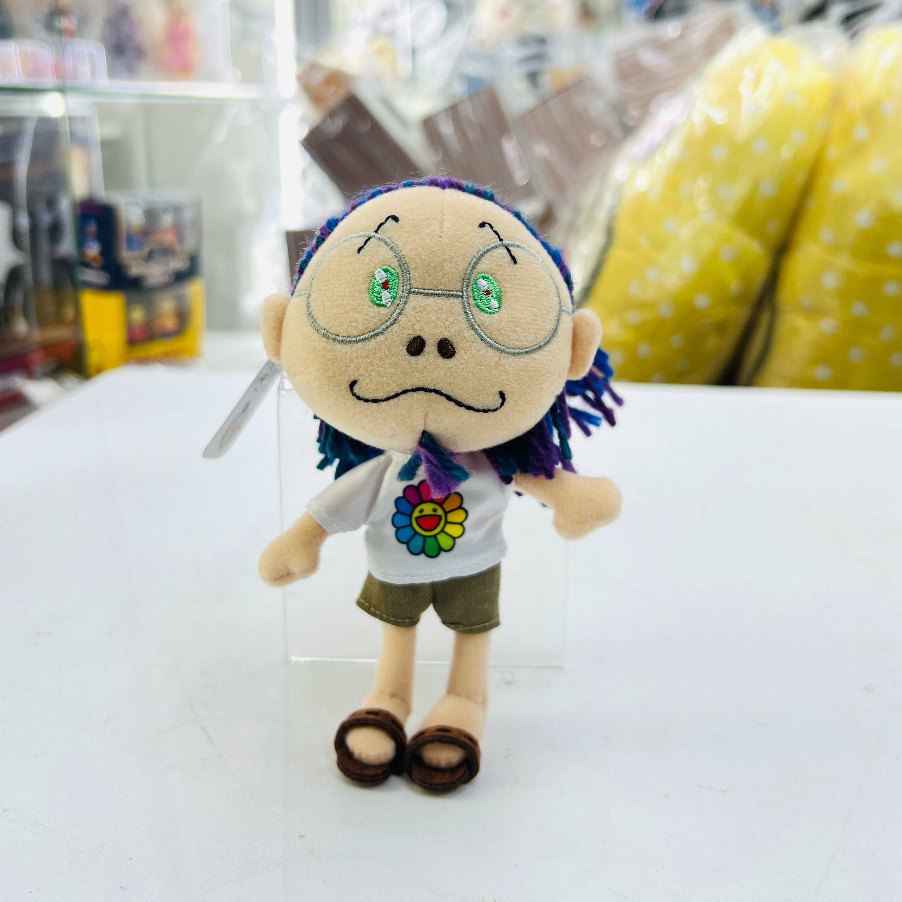 Murakami Takashi Plush Doll Mini Keychain