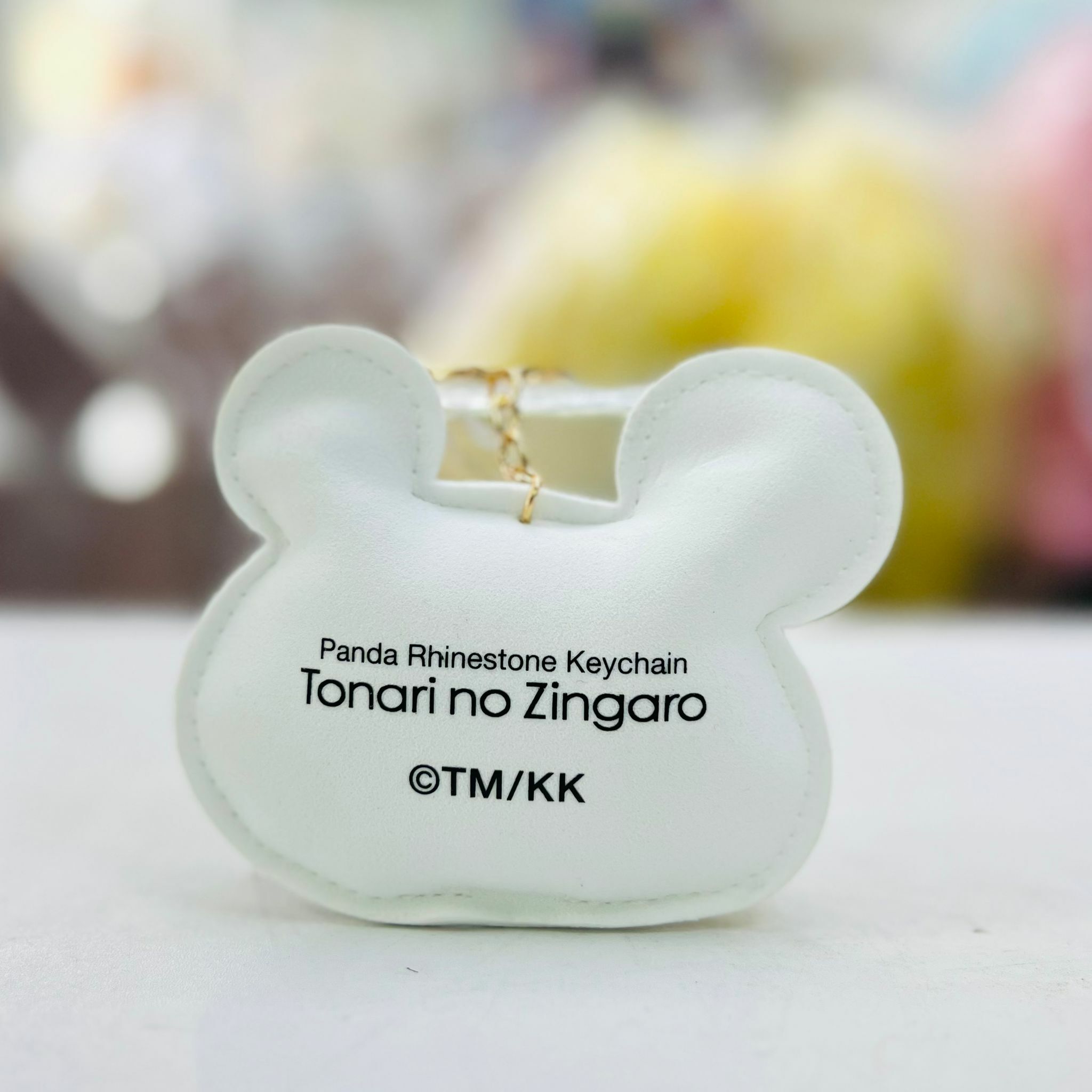 Murakami Panda Rhinestone Keychain