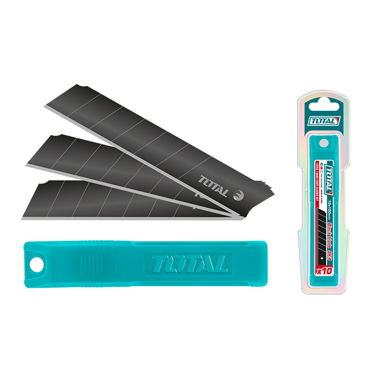 TOTAL 美工刀刃 黑鋼材質 18mm (THTCB181)