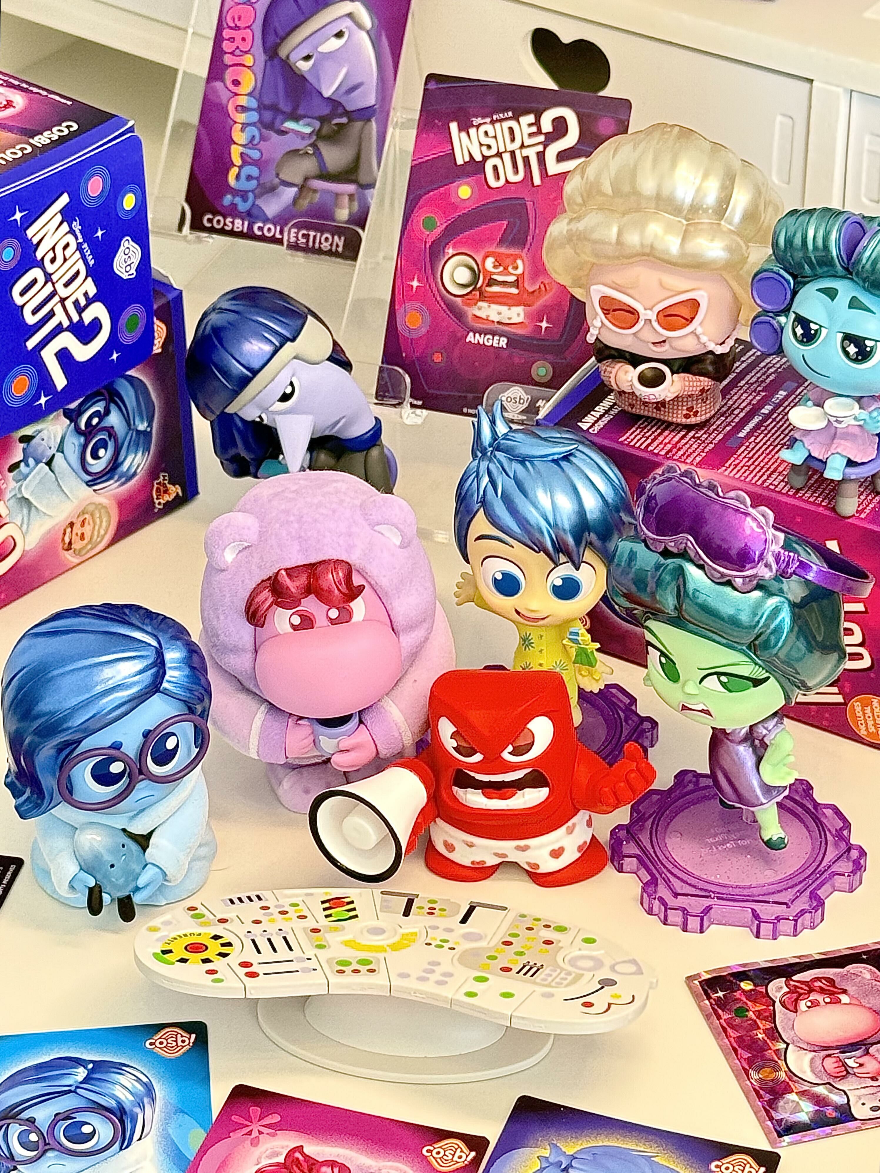 迪士尼 正版授權 腦筋急轉彎2 睡衣派對 公仔 盲盒 8+1款(任買兩件711免運)/預購