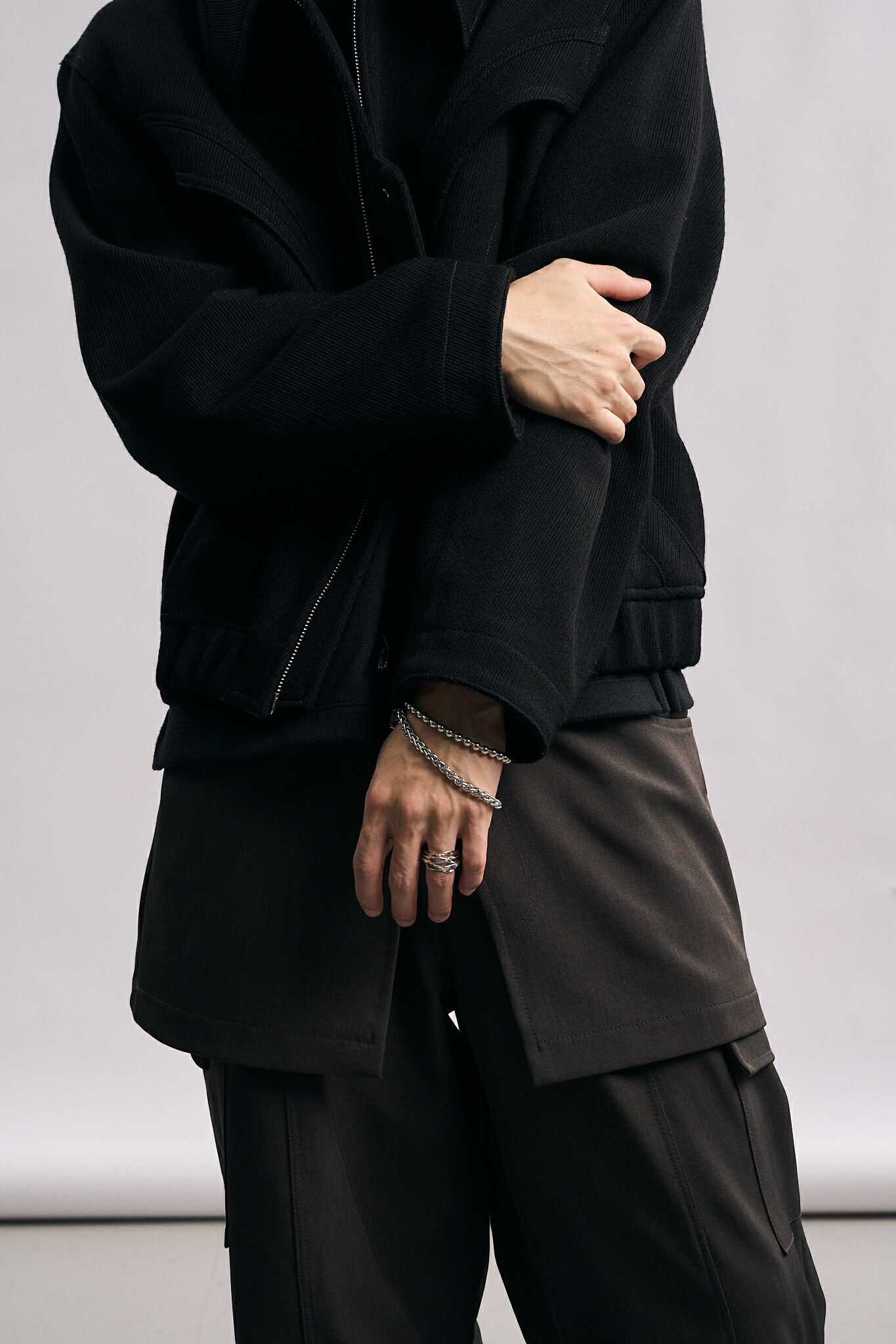 【BLUZ MADE 】| BM02 2lyrs Steel balls chain (bracelet)