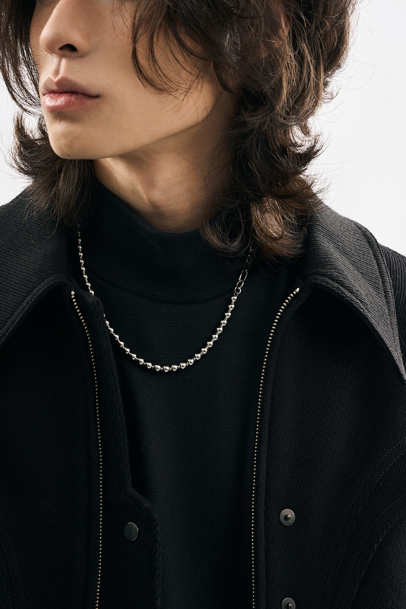【BLUZ MADE 】| BM04 Steel balls&chains (necklace)