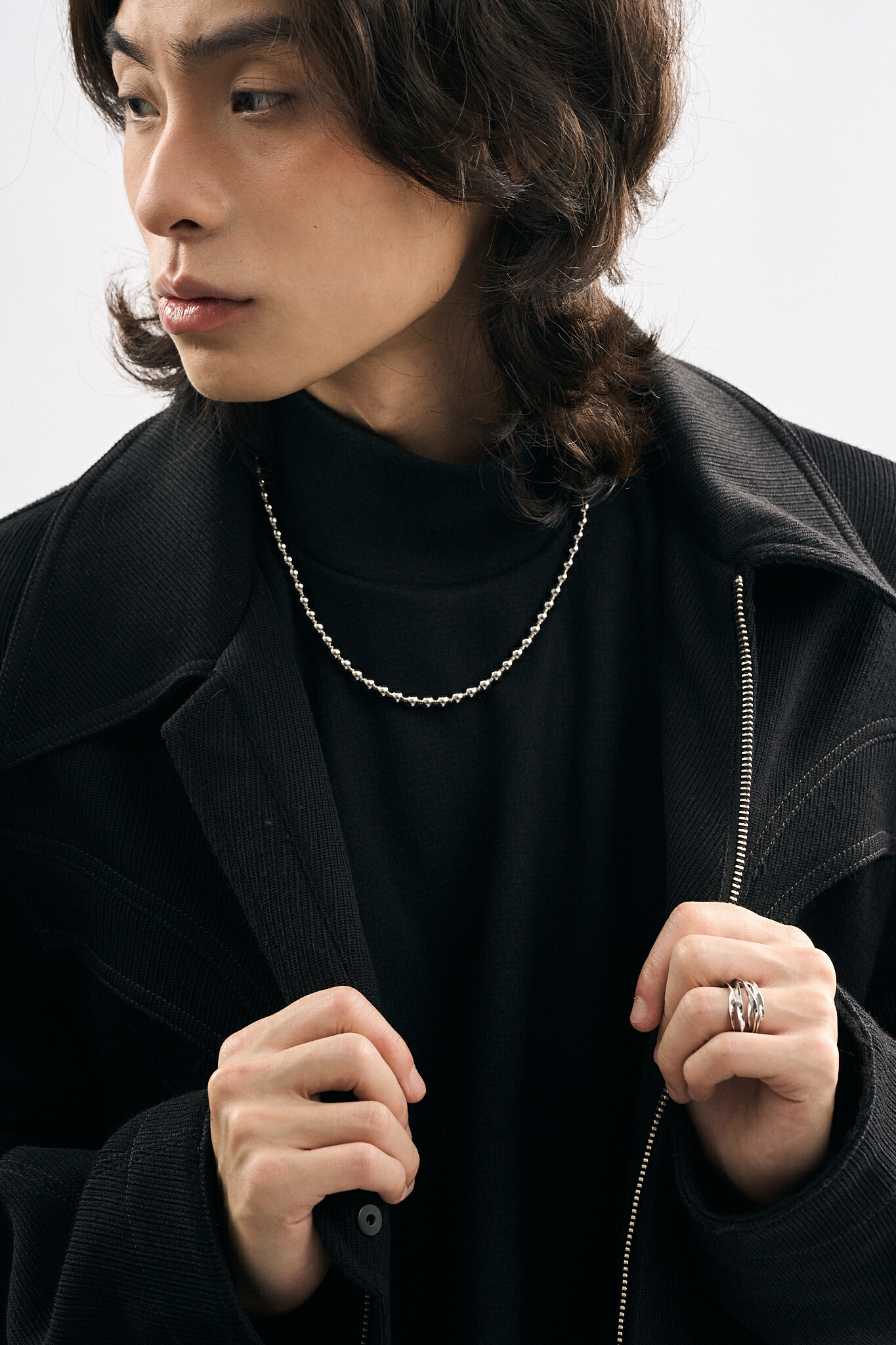 【BLUZ MADE 】| BM05 Steel balls necklace