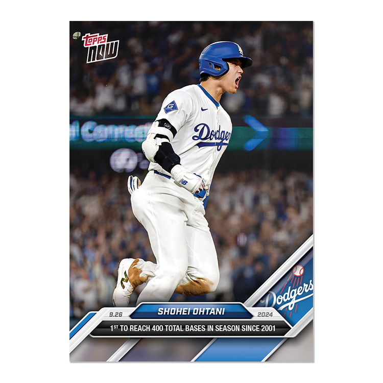 (現貨秒發)TOPPS NOW 球員卡 Shohei Ohtani大谷翔平 第四百次上壘 自2001年以來第一位達到的球員  #763