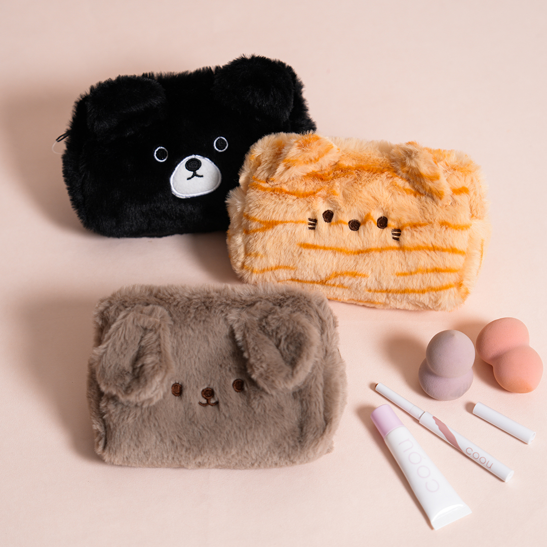 小物收納包/動物 15.5x9x5cm