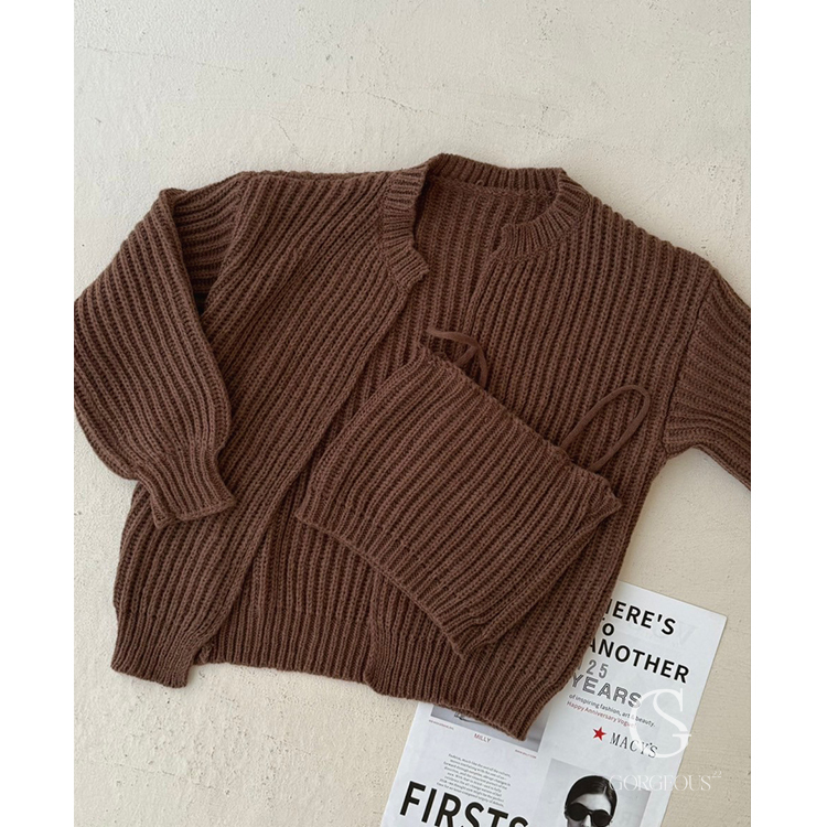 G3006 現貨「1+1背心+澎澎外套組」