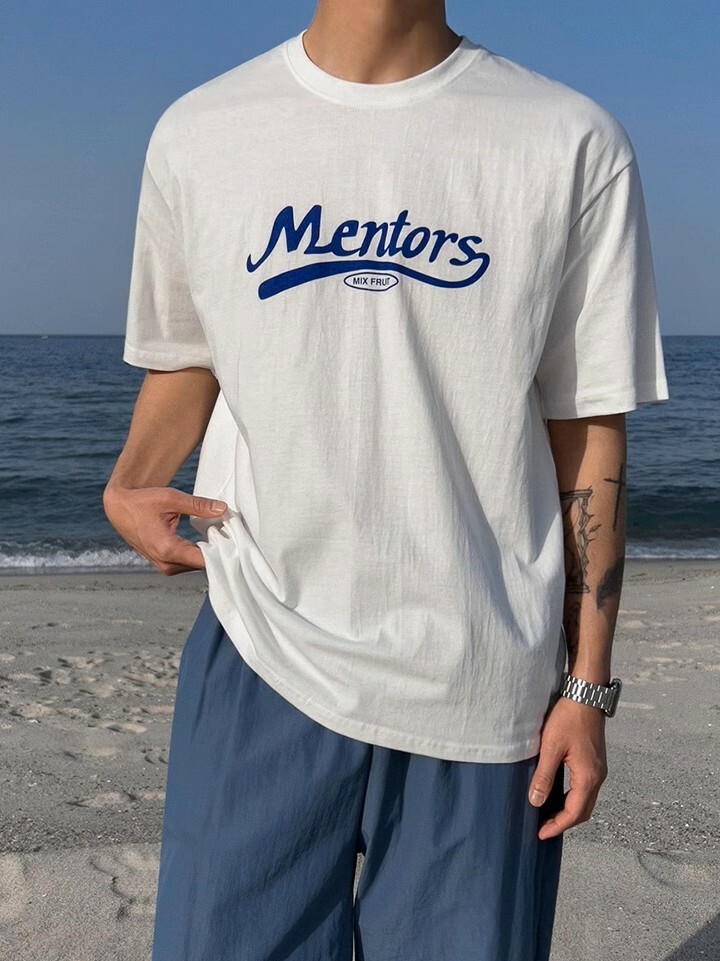 SIMPLEACTION Mentor圓領短袖上衣