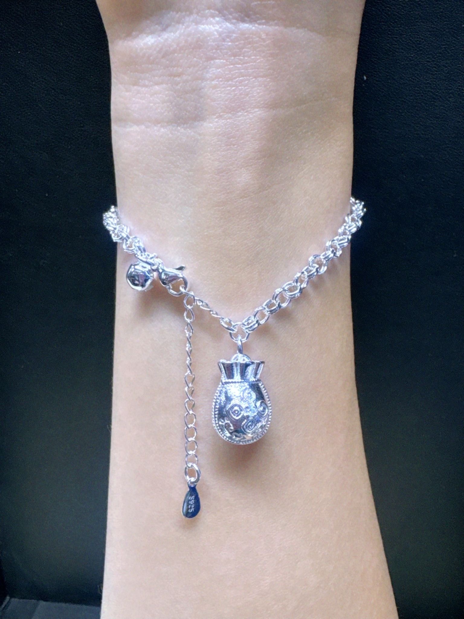 泰國阿贊力礦供請 錢多多吸財錢袋 配純銀手鍊🌟