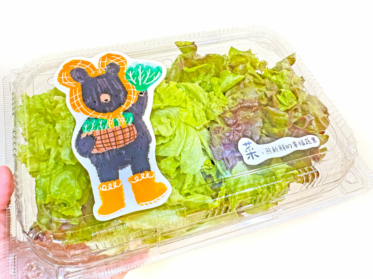 熊老闆無毒土耕蔬菜-綜合萵苣