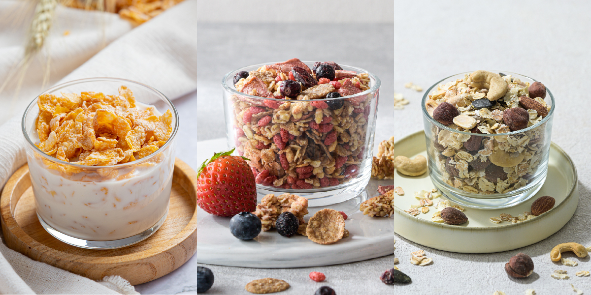 Cereal、Granola與Muesli營養大解析