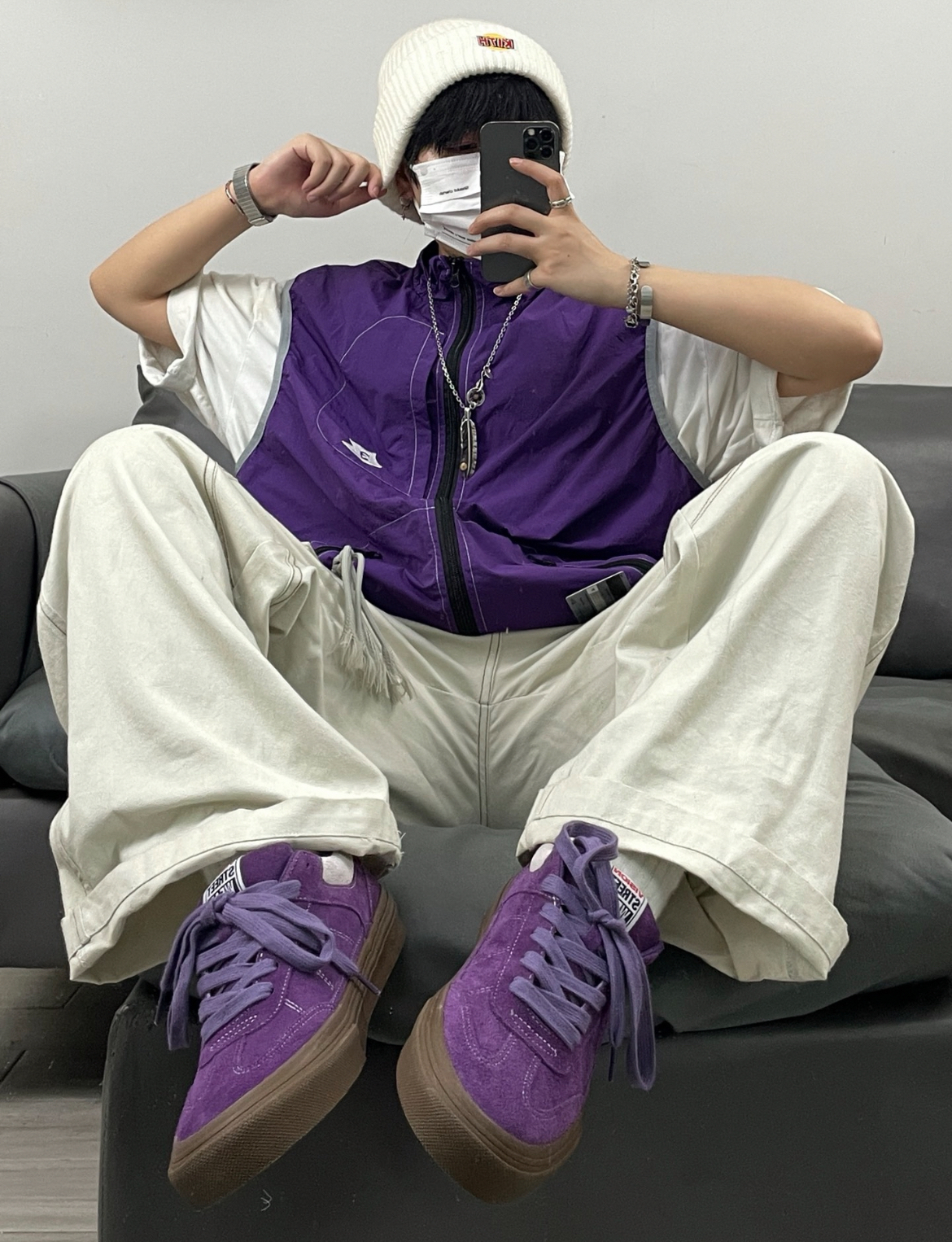 Vision Street Wear CHOPPER 葡萄紫