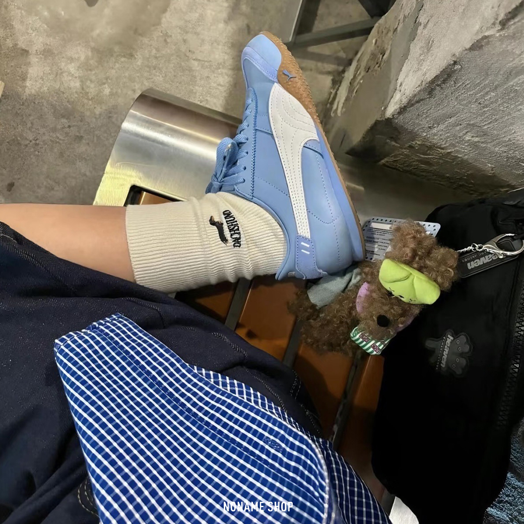 PUMA BELLA UT 復古 德訓鞋 天空藍 (男/女款)