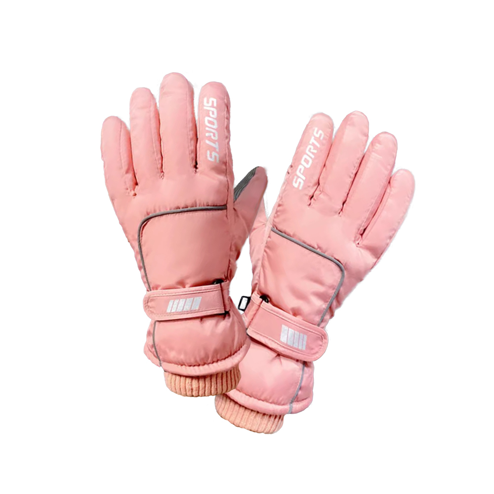 防風止滑加絨保暖手套 (粉) 可觸控螢幕/觸控手套/防滑/防風/防潑水/保暖/內刷毛 43CTB1790