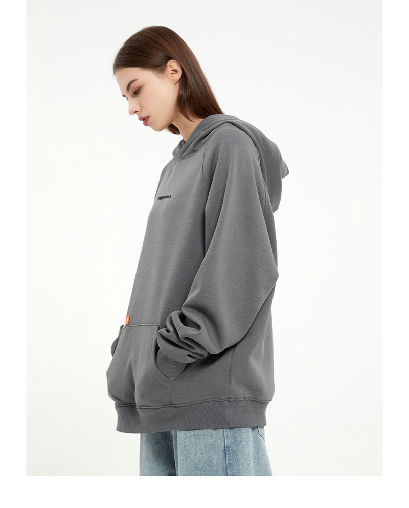 Finerworld 加絨百搭連帽衛衣