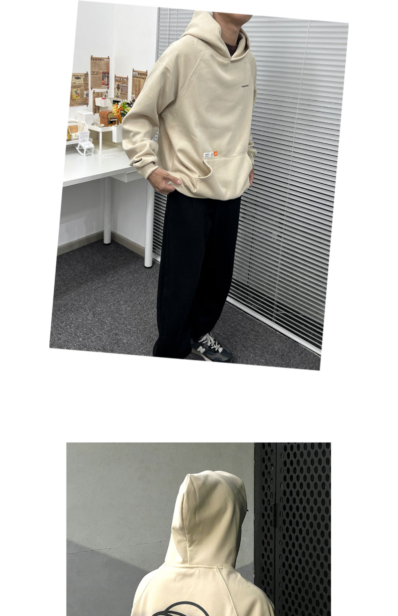 Finerworld 加絨百搭連帽衛衣