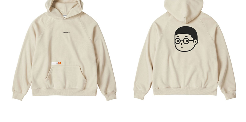 Finerworld 加絨百搭連帽衛衣