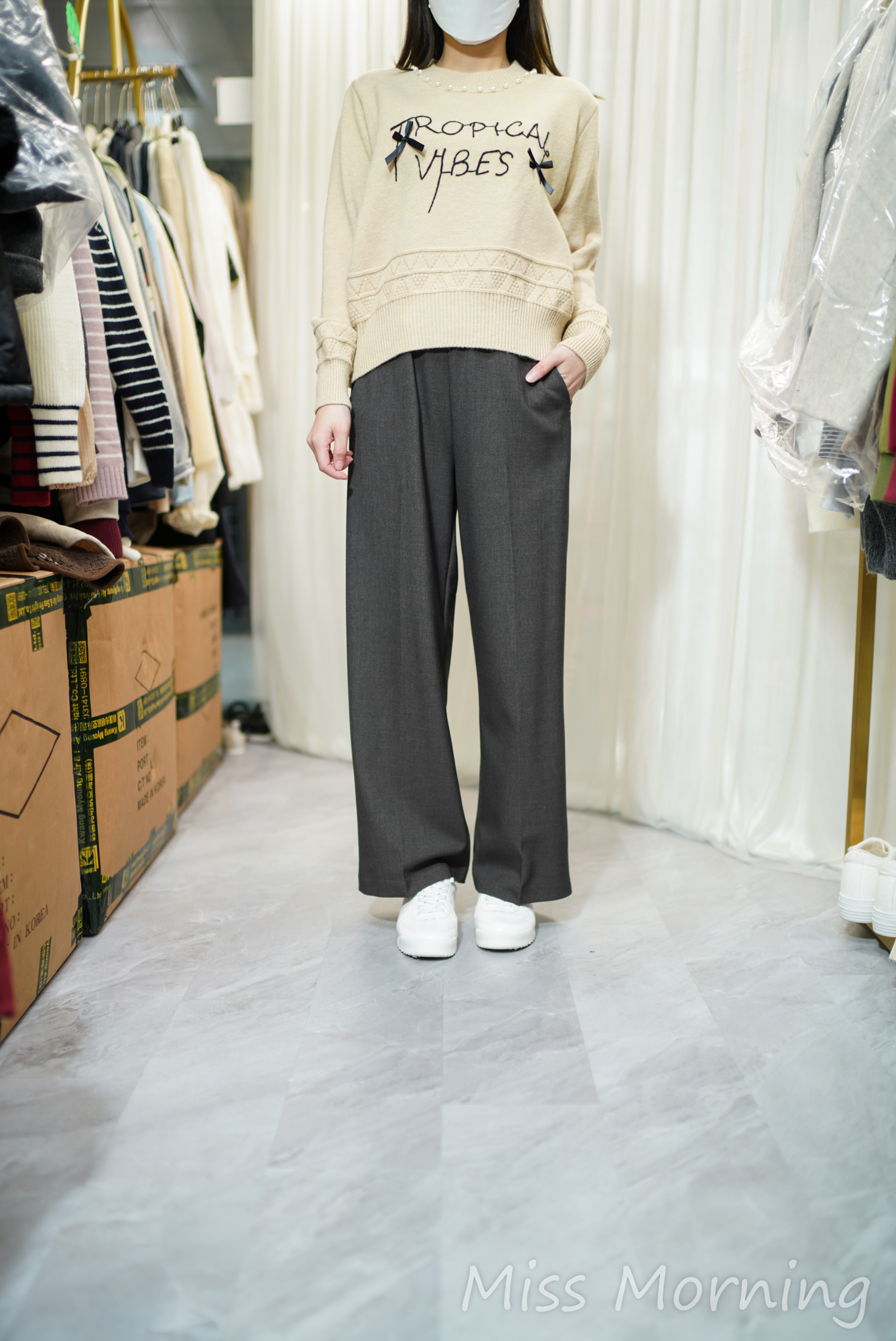 字母款上衣(14355)