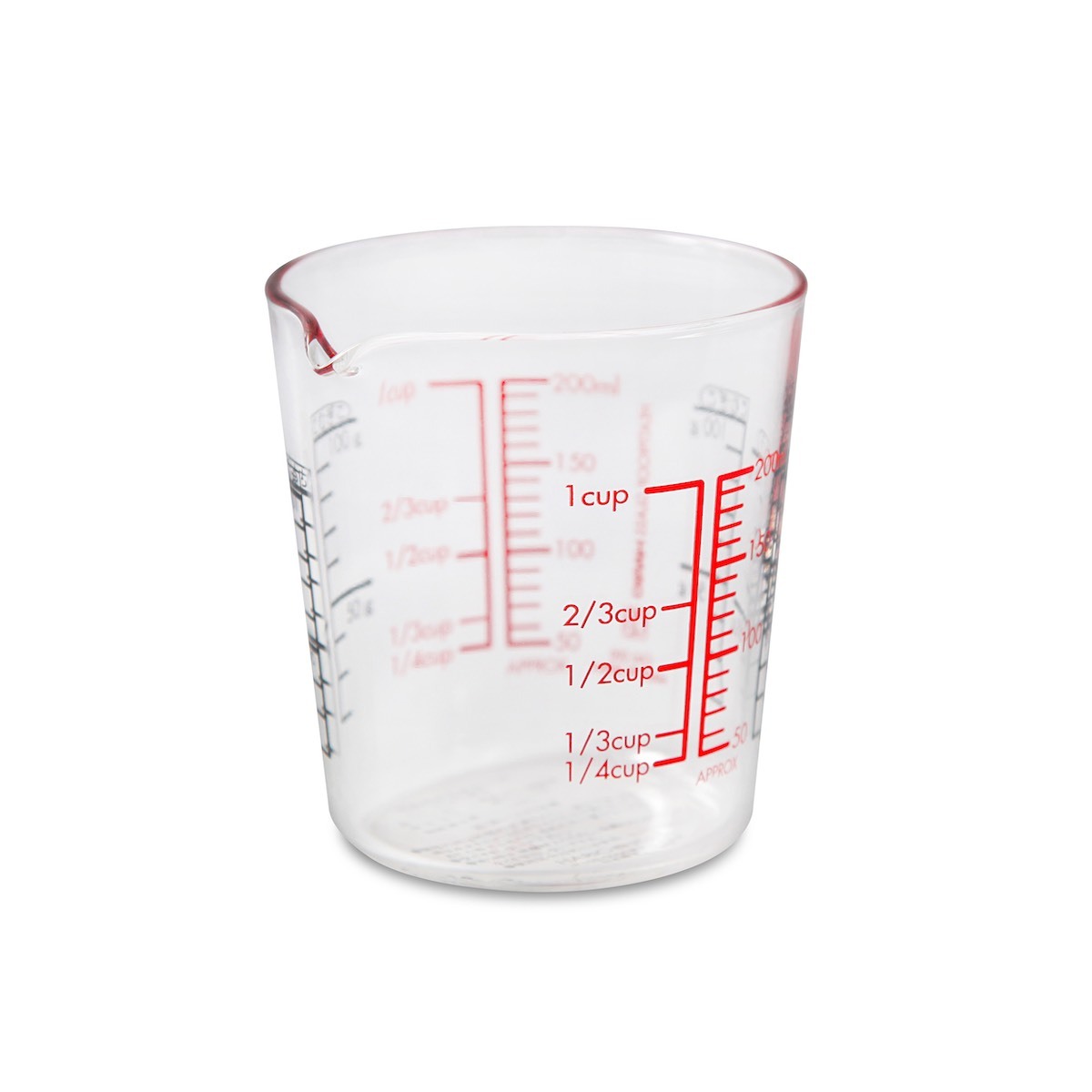 日本 HARIO 200ml 玻璃量杯 -CMJ-200